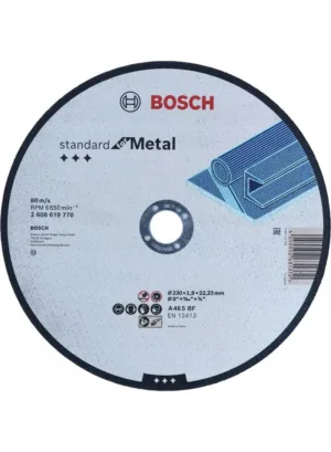 BOSCH 2608619770 230mm STANDARD FOR METAL STRAIGHT CUTTING DISC
