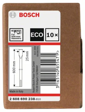 BOSCH 2608690238 600X25mm ECO FOR FLAT CHISEL SDS MAX