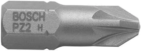 BOSCH 2607001561 25mm EXTRA HARD SCREWDRIVER BIT SET, Pz 2 - Image 3