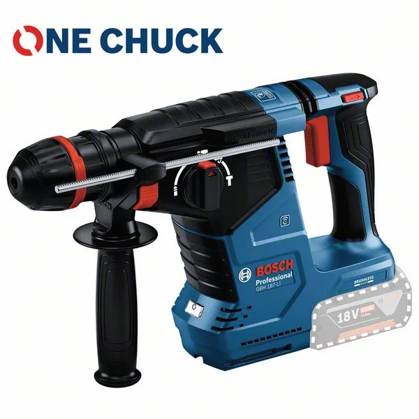 BOSCH GBH 187-LI (06119231L0) PROFESSIONAL ROTARY HAMMER (CORDLESS) - Image 2