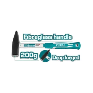 TOTAL THT712006 2000G MACHINIST HAMMER WITH FIBREGLASS HANDLE