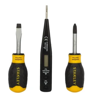 STANLEY STHT92002-8 6PCS CUSHION-GRIP SCREWDRIVER SET PLUS VOLTAGE TESTER