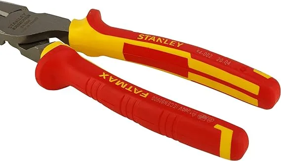 STANLEY 0-84-002 7-7/8MM 1000V INSULATED COMBINATION PLIER - FATMAX