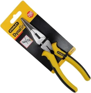 STANLEY 84-625 8” LONG NOSE PLIER – DYNAGRIP