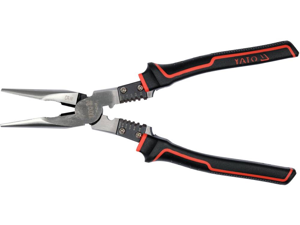 YT-20435 MULTIFUNCTIONAL LONG NOSE PLIERS 240MM - Image 2