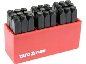 YATO YT-6862 6 MM, 27 PCS LETTER STAMP