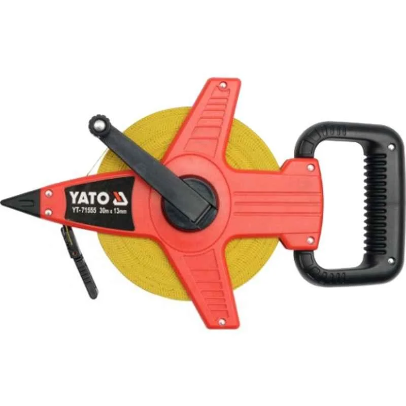 YATO YT-71555 30m 13mm Steel Fiberglass Survey Measuring Tape