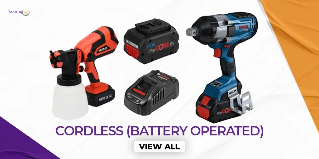 Cordless Battery Operated