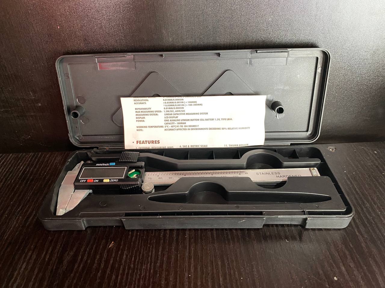 0-150MM/6" VERNIER CALIPER