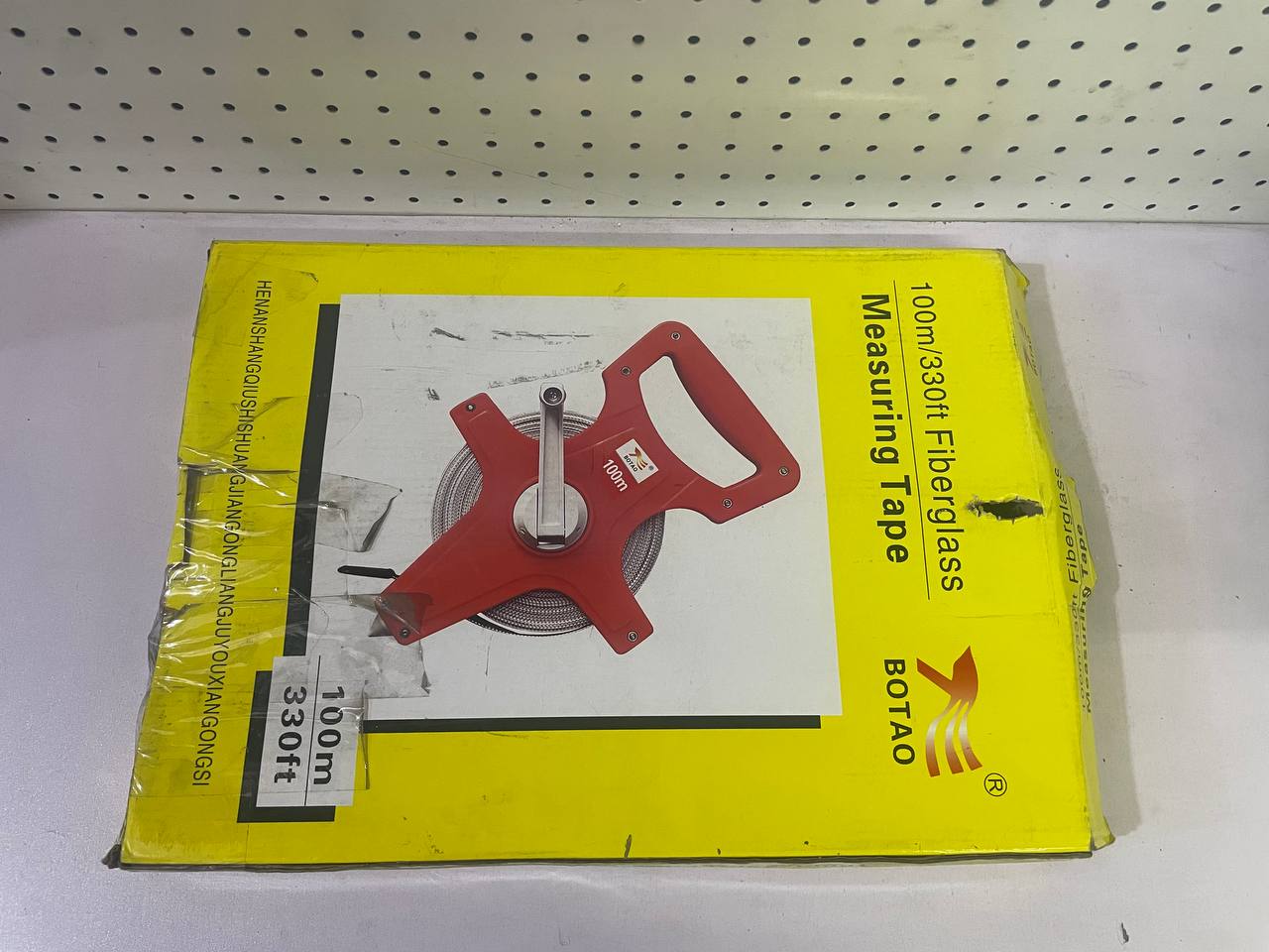 BOTAO 6301305 100M FIBERGLASS MEASURING TAPE