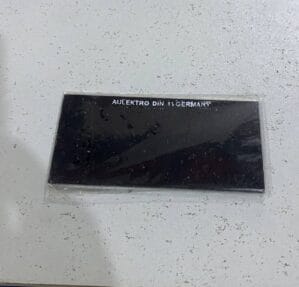 AULEKTRO DIN 11 2″ x 4″ COVER PLATE DARK WELDING MASK GLASS