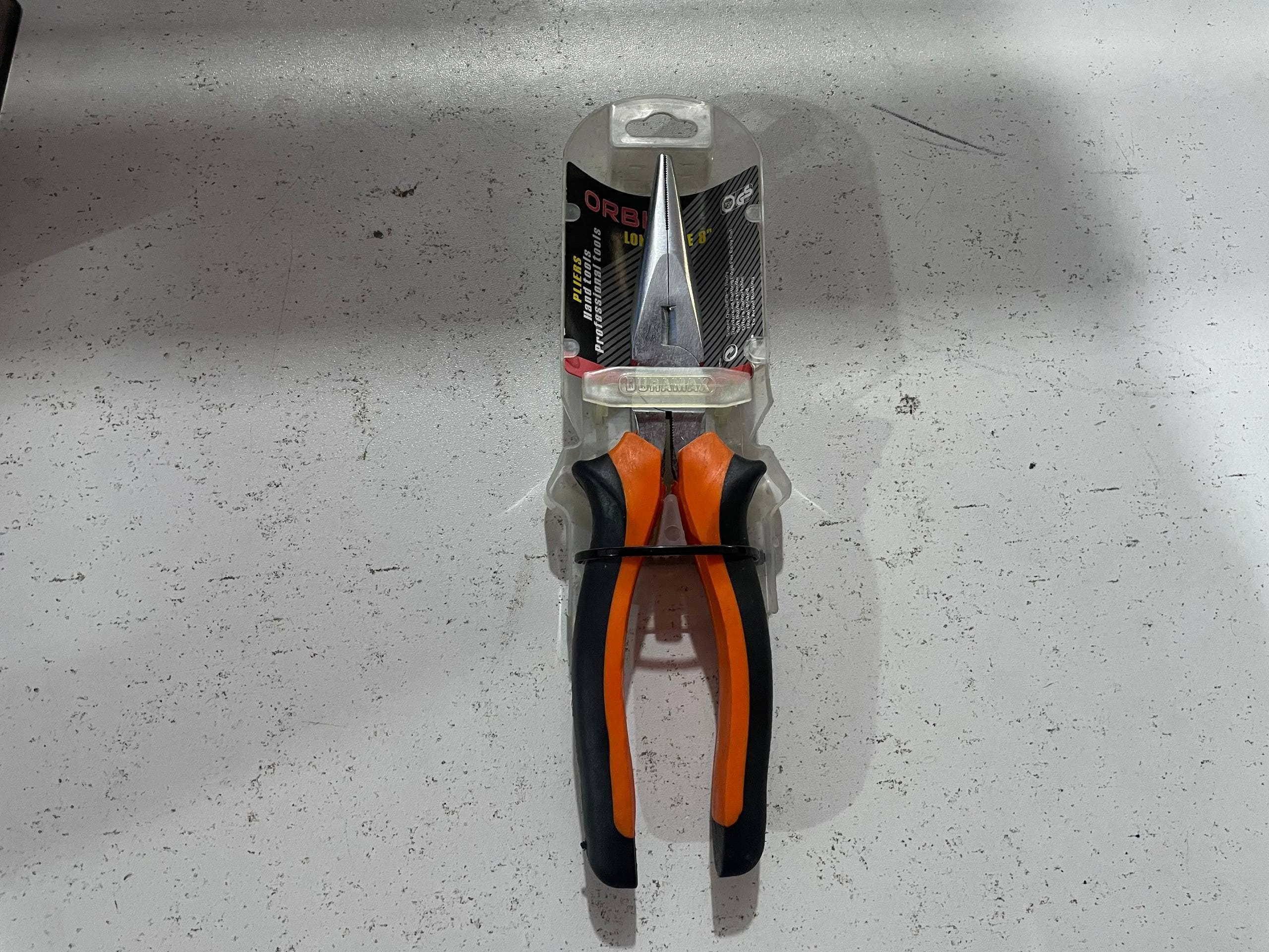 ORBIT 8'' LONG NOSE PLIER