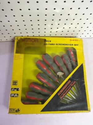 WINOR W-RG9 9PCS  MECHANICAL SCREWDRIVER SET