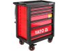 YATO YT-0902 6 DRAWERS, ANTI-SLIP WORKTOP ROLLER CABINET
