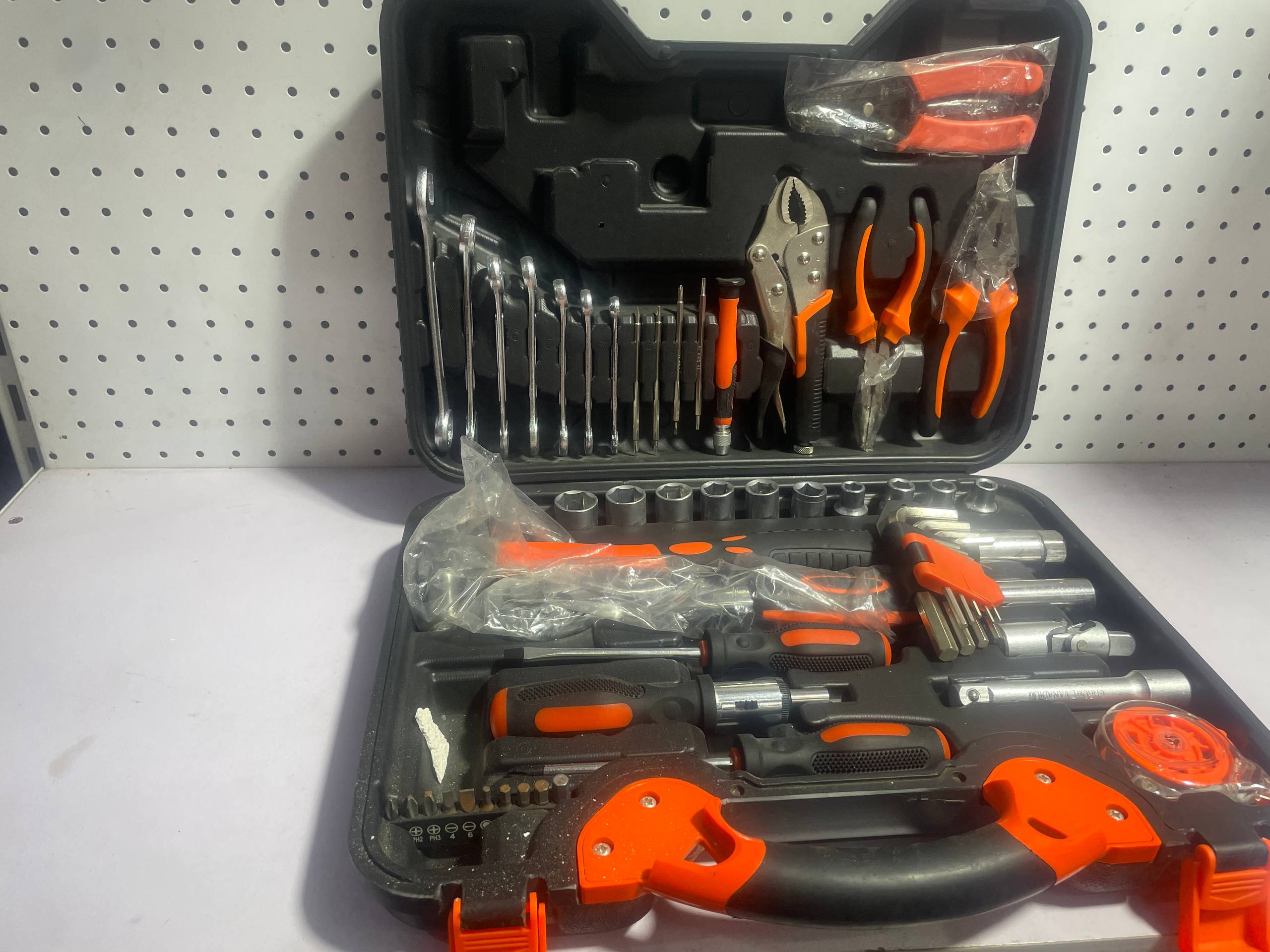 HOME USE 55PCS DO-IT-YOURSELF - LIGHT DUTY  TOOL SET