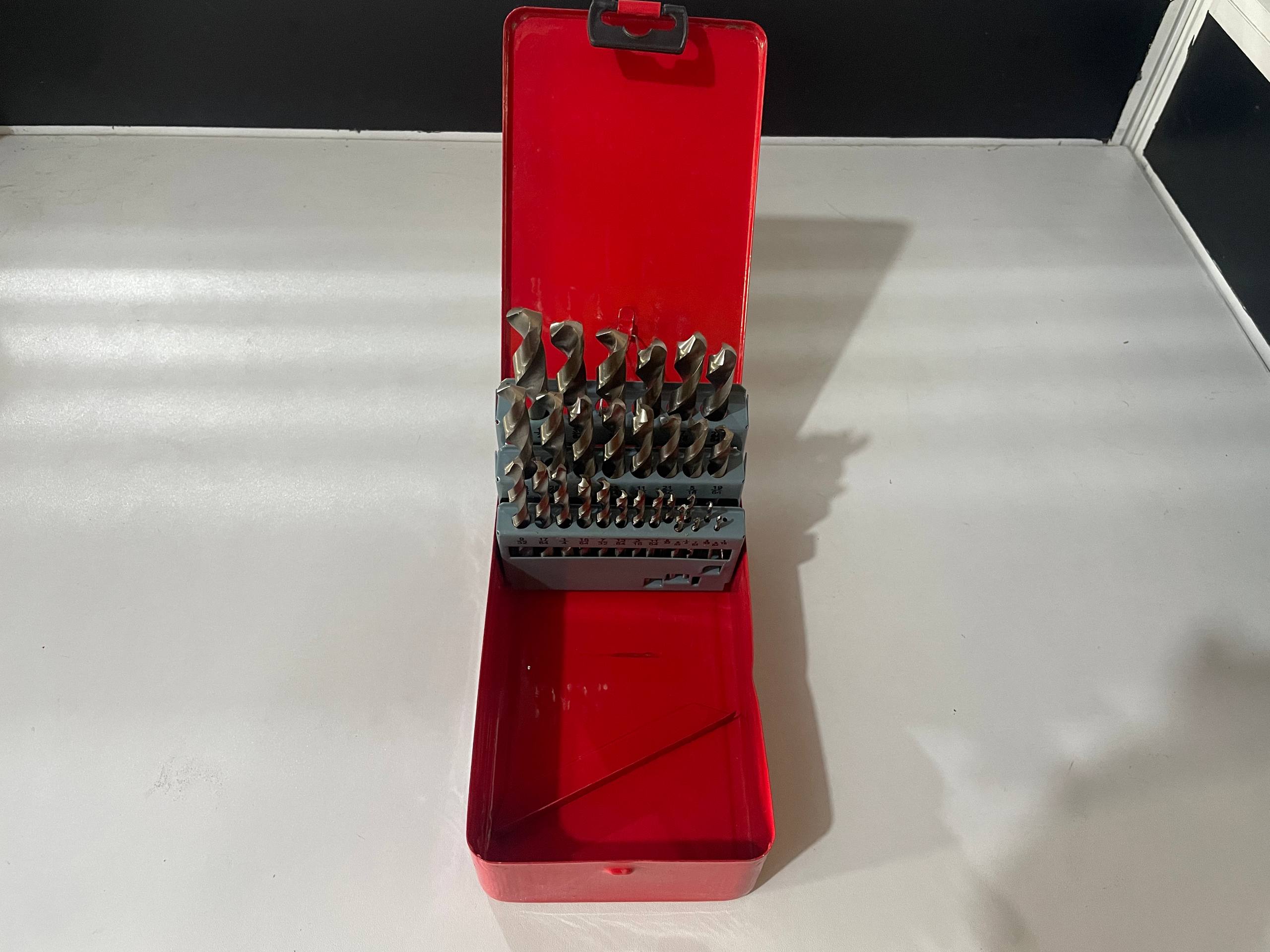 1/16"-1/2" 29PCS DRILL BIT SET