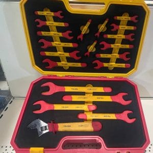 TOLSEN V80421 6-32MM 20PCS INSULATED FLAT SPANNER SET