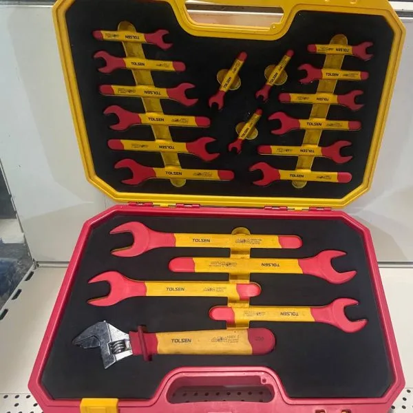 TOLSEN V80421 6-32MM 20PC INSULATED FLAT SPANNER SET