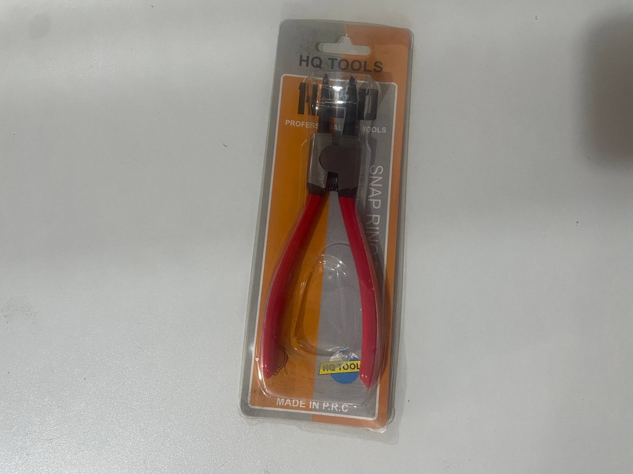 HQ TOOLS 7" BENT NOSE EXTERNAL CIRCLIP PLIER (SNAP RING)