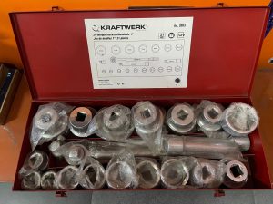 KRAFTWERK 2053 1” DR 36-80MM 21PCS SOCKET SET – METRIC