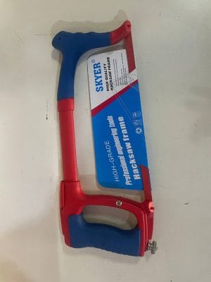 SKYER 267001 12″/300MM HACK SAW FRAME – COATED BLUE & ORANGE