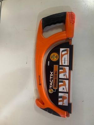 TACTIX 267001 12″/300MM HIGH TENSION HACK SAW FRAME  – INSULATED