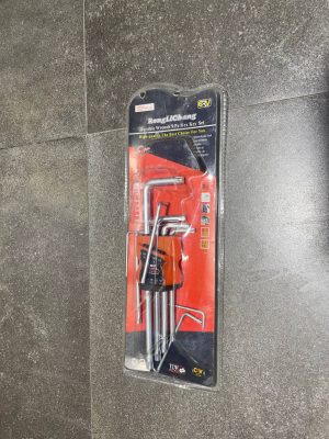 DF TOOLS M-2 T10-T50 (1.5-10MM) 9PC HEX ALLEN KEY SET