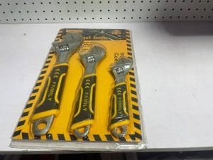 FAMILY TOOLS 8″-12″ 3PCS ADJUSTABLE WRENCH SET