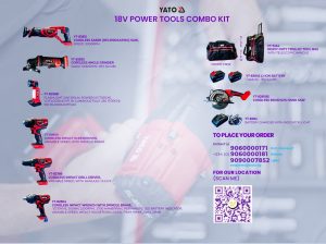 YATO 18V POWER TOOLS COMBO KIT