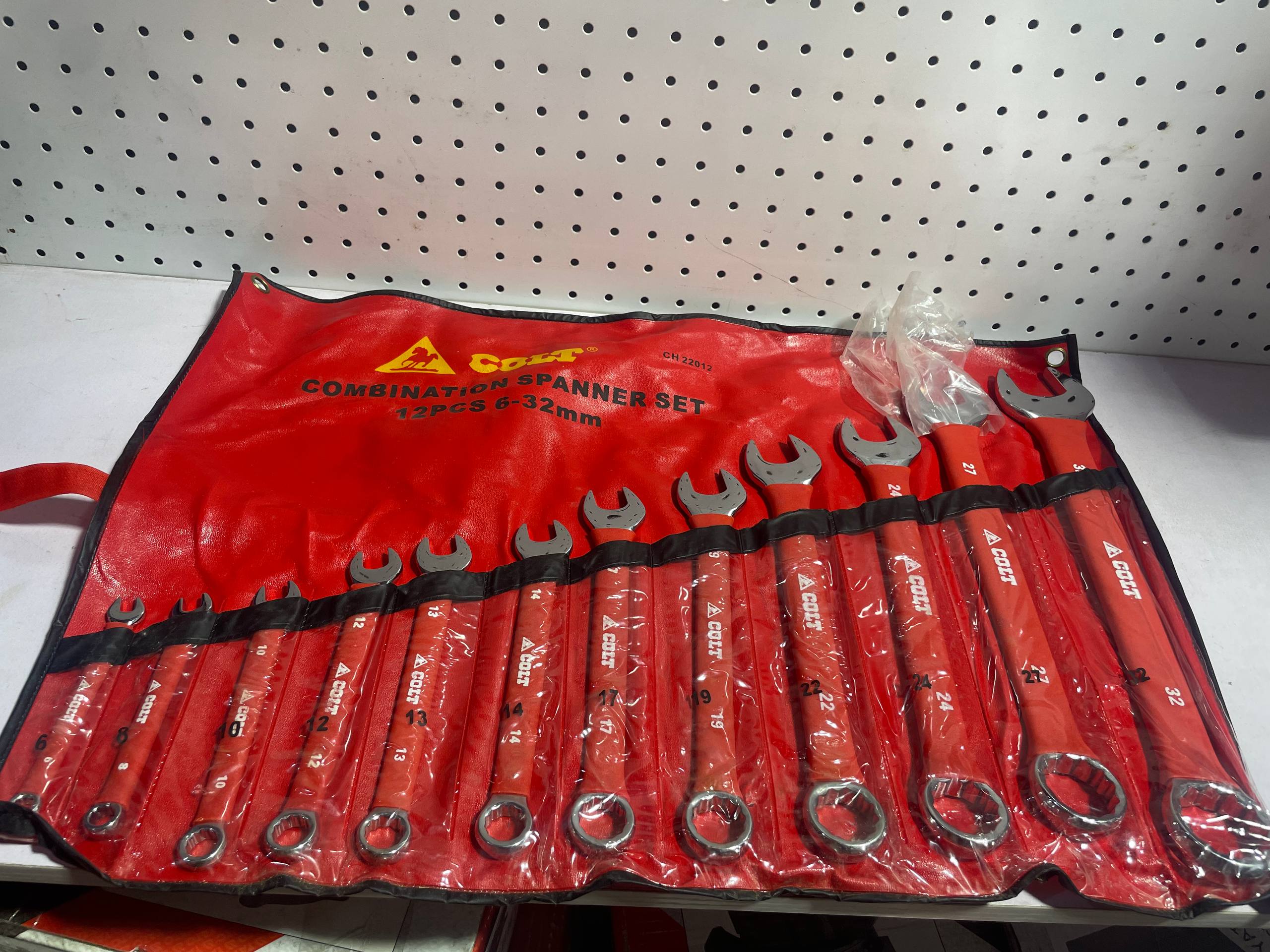 COLT CH2012 6-32MM 12PCS COMBINATION SPANNER SET - METRIC