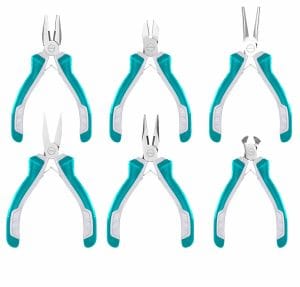 TOTAL THT1K0511 4.5″ 6PCS MINI PLIERS SET