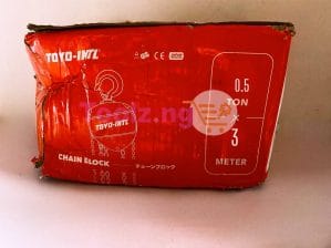 TOYO 0.5T X 3M CHAIN BLOCK