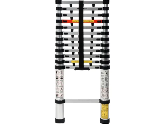 VOREL 17702 ALUMINIUM TELESCOPIC LADDER