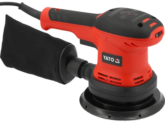 YATO YT-82208BS ORBITAL SANDER BACK VIEW
