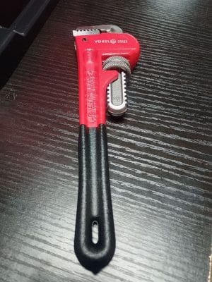 VOREL 55620 8" 195MM PIPE WRENCH