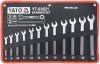 YATO YT-03621 8-19MM 12PCS COMBINATION SPANNER SET