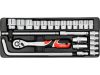 YATO YT-12671 25PCS 1/2" SOCKET SET