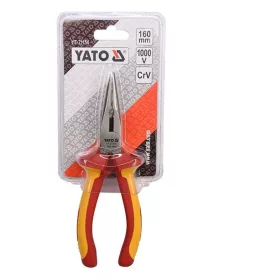 YATO YT-21154 160MM VDE INSULATED LONG NOSE PLIERS - Image 3