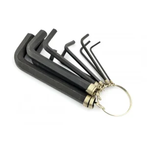 VOREL 56390 10PCS 1.5-10MM HEX KEY SET