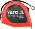 YATO YT-71145 7.5M/25FT/25M MEASURING TAPE – STEEL BLADE