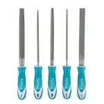 TOTAL THT918516 200MM/8″ 5PCS STEEL FILE SET