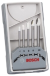 BOSCH 2608587169 5PCS TILE DRILL BIT SET