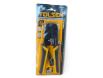TOLSEN V38054 185MM RATCHET MODULAR CRIMPING PLIER